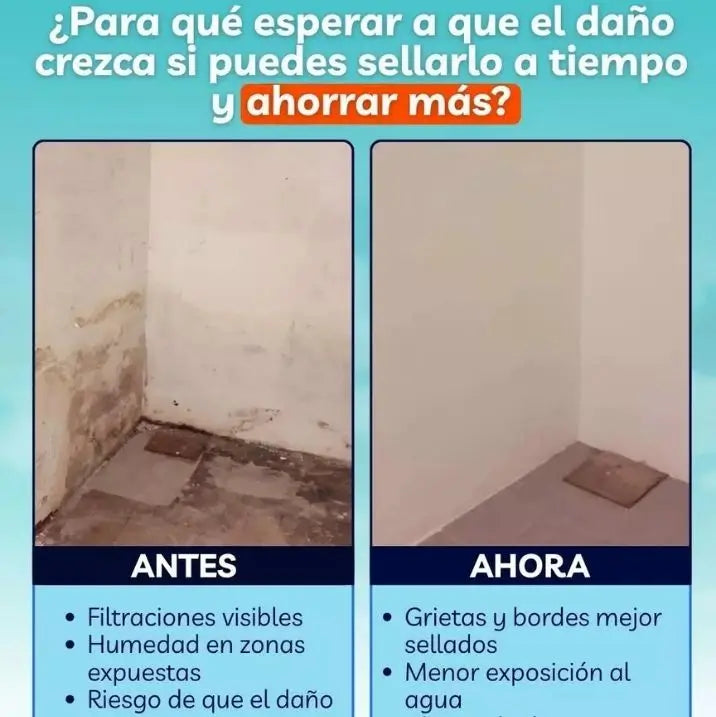 SealPro® Sellador impermeable 300gr - Protege tu CASA del AGUA desde hoy