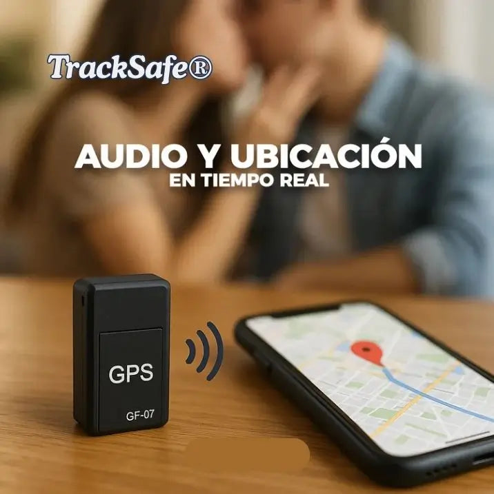 TrackSafe™ Mini GPS Magnético / Rastrea todos los movimientos y pasa desapercibido