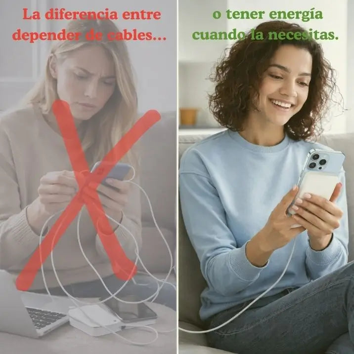 MagCharge Pro® Bateria Externa Magnética / SALVA LA BATERIA DE TU CELU DONDE SEA
