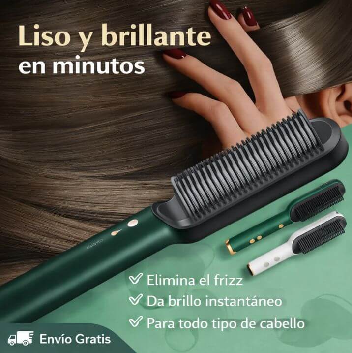 GlossWand® Cepillo alisador / Liso PROFESIONAL sin salir de casa