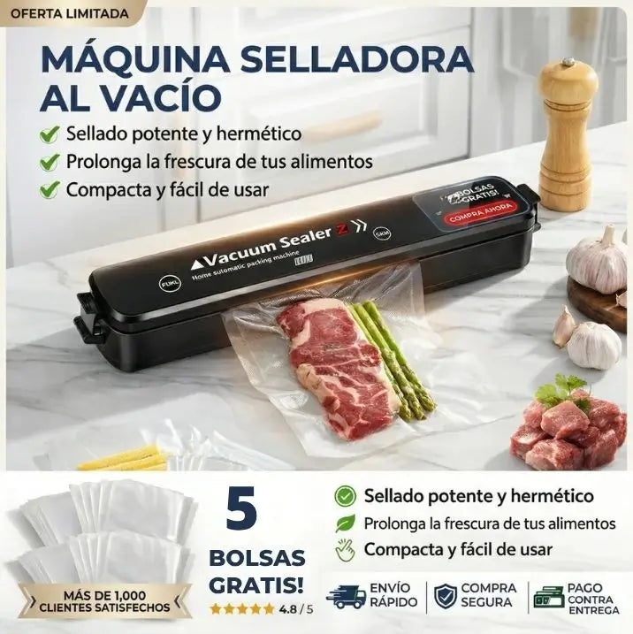 VacuPack® - Conserva MÁS fresco, GASTA MENOS en comida