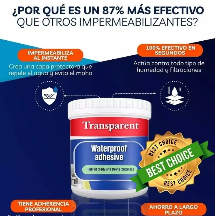 SealPro® Sellador impermeable 300gr - Protege tu CASA del AGUA desde hoy