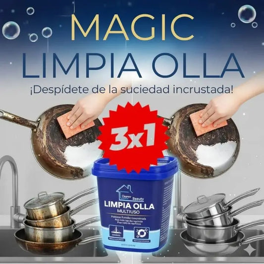 BrilloPro® Limpiador Ollas / Deja tus ollas como NUEVAS sin esfuerzo