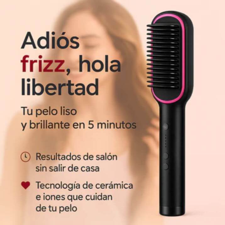 GlossWand® Cepillo alisador / Liso PROFESIONAL sin salir de casa