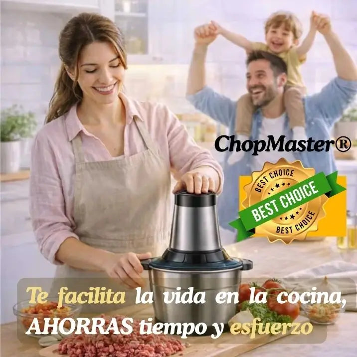 ChopMaster®  - Pica todo en SEGUNDOS, sin ESFUERZO