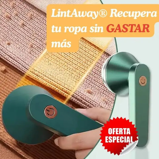 LintAway™ Removedor de Pelusas Eléctrico / RECUPERA tu ropa sin gastar de más!