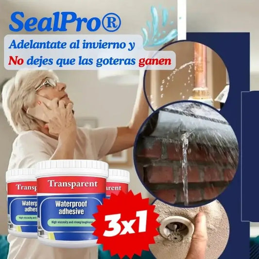 SealPro® Sellador impermeable 300gr - Protege tu CASA del AGUA desde hoy