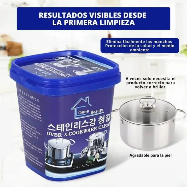 BrilloPro® Limpiador Ollas / Deja tus ollas como NUEVAS sin esfuerzo