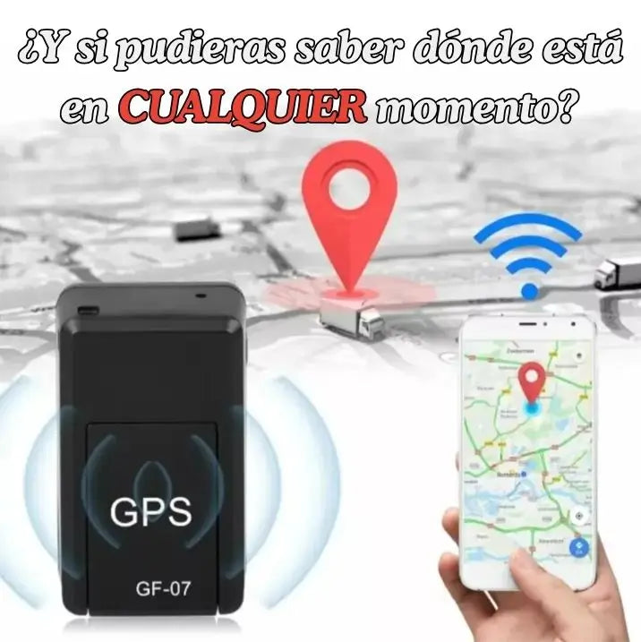 TrackSafe™ Mini GPS Magnético / Rastrea todos los movimientos y pasa desapercibido