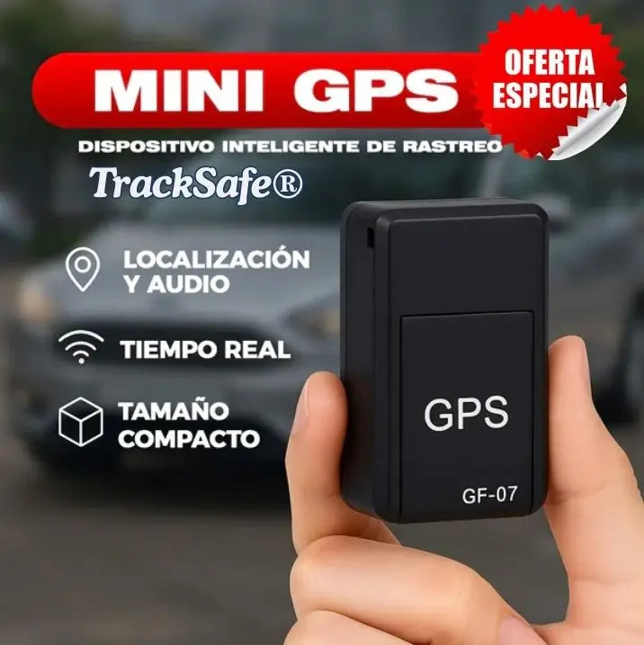 TrackSafe™ Mini GPS Magnético / Rastrea todos los movimientos y pasa desapercibido