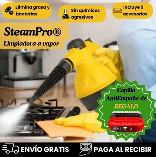 SteamPro – Limpia a FONDO sin químicos ni ESFUERZO