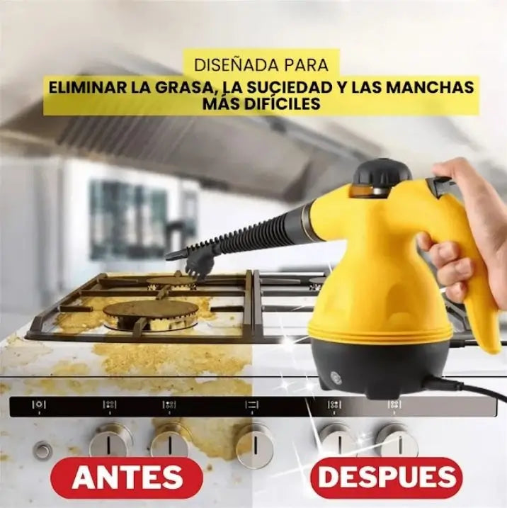 SteamPro – Limpia a FONDO sin químicos ni ESFUERZO