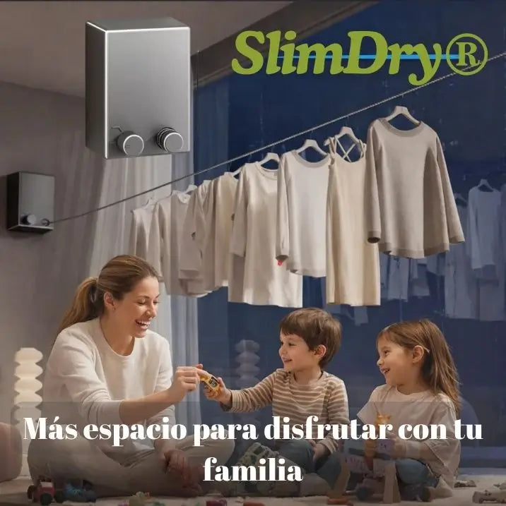 SlimDry® / Olvídate del DESORDEN y seca tu ropa FÁCIL