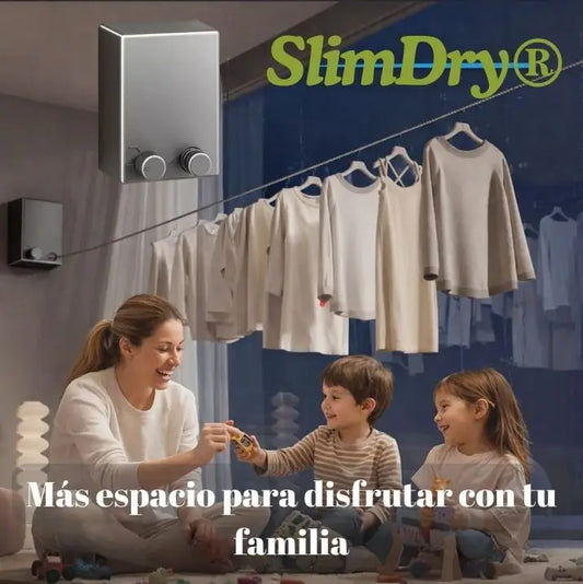 SlimDry® / Olvídate del DESORDEN y seca tu ropa FÁCIL