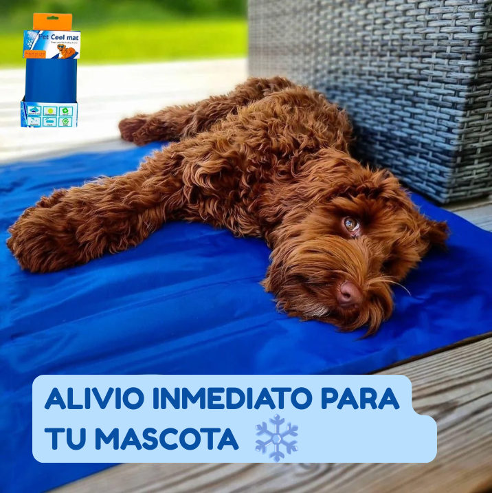 Manta Refrigerante Para Mascota 50X40cm / Alivio inmediato para tu mascota🐾