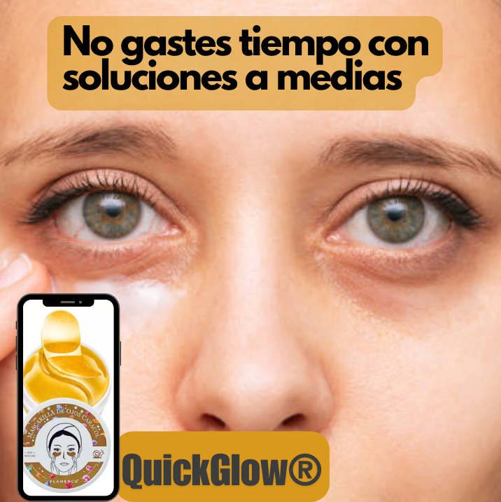 Pack 60 Parches QuickGlow® Hidrogel Ojeras /