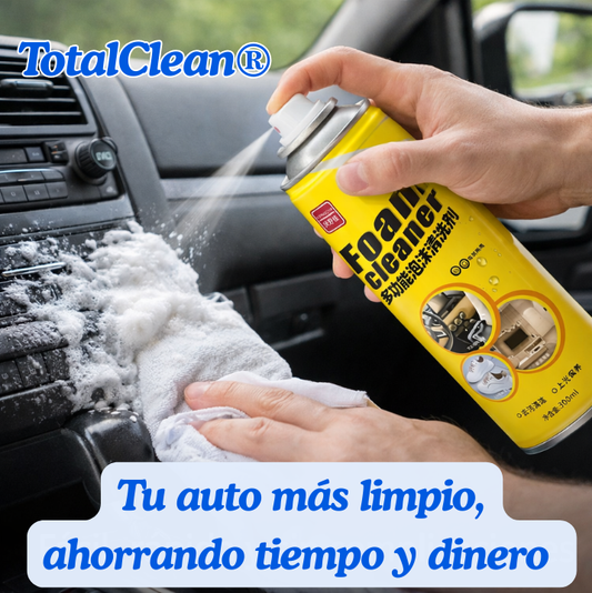 TotalClean® Limpiador Espuma / Ahorra dinero en lavados de autos