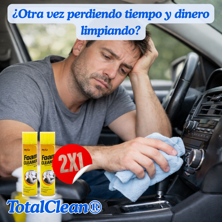 TotalClean® Limpiador Espuma / Ahorra dinero en lavados de autos